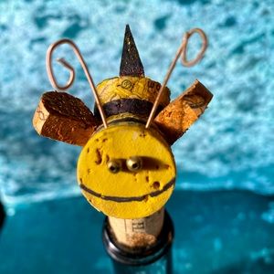 Bumblebee ~ Cork Stopper